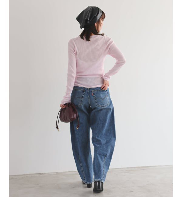 SLOBE IENA「Levi&rsquo;s/リーバイス SLOBE別注 BAGGY DAD BARREL デニムパンツ」|デニム|