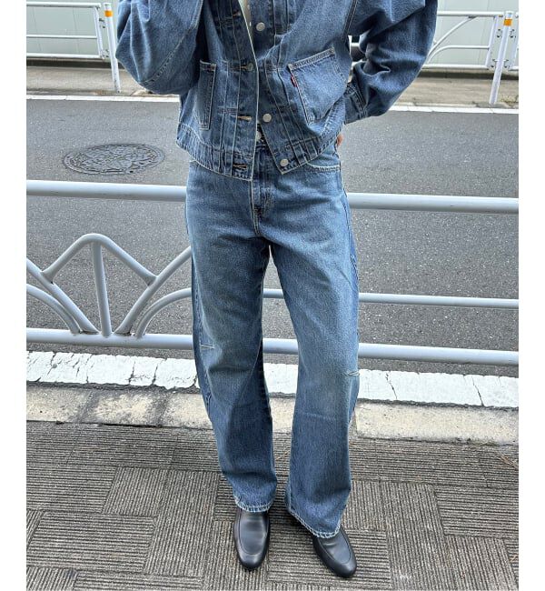 SLOBE IENA「Levi&rsquo;s/リーバイス SLOBE別注 BAGGY DAD BARREL デニムパンツ」|デニム|
