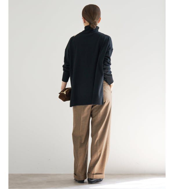 IENA「ライトウールアーガイルニット」|ニット・セーター|