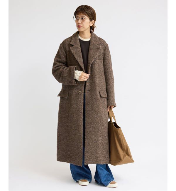 IENA「COUTURE D&rsquo;ADAM/クチュールドアダム アルパカツイードコート」|その他|