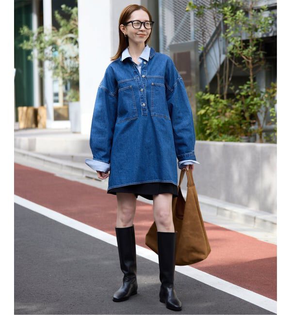 SLOBE IENA「《予約》Wash Cotton Color シャツ」|シャツ・ブラウス|