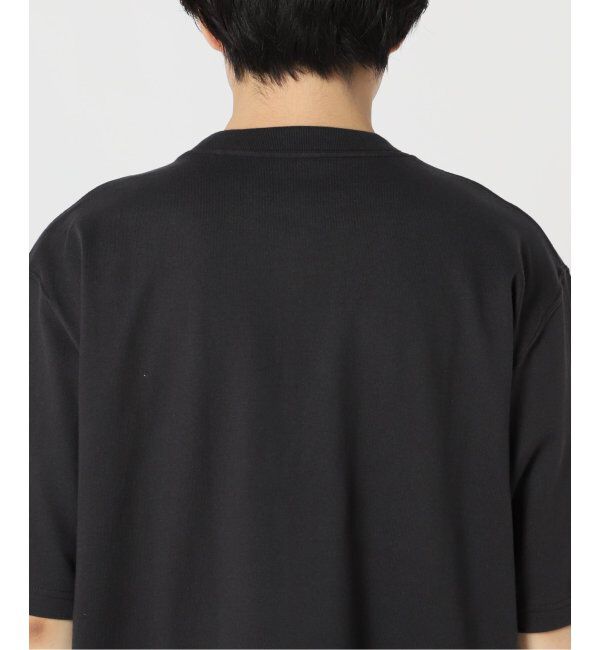 EDIFICE「【LOOPWHEELER for LOWERCASE】別注 ツリテンジク ビッグTシャツ」|Tシャツ・カットソー|