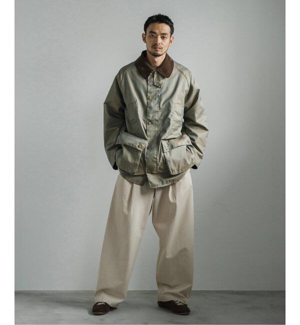 EDIFICE「Barbour for MARKAWARE & EDIFICE 別注 タマムシ BEDALE/ビデイル "SOLARO"」|その他|
