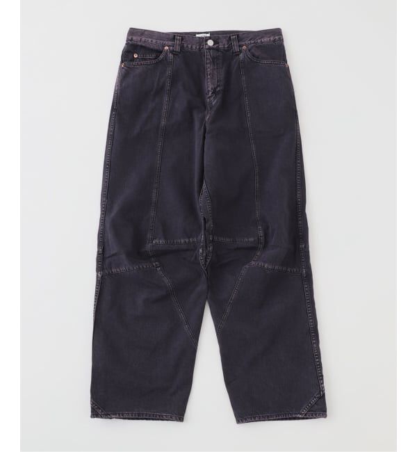 PULP「JIEDA / ジエダ SWITCHING BAGGY DENIM PANTS / PT03」|デニム|ブラック