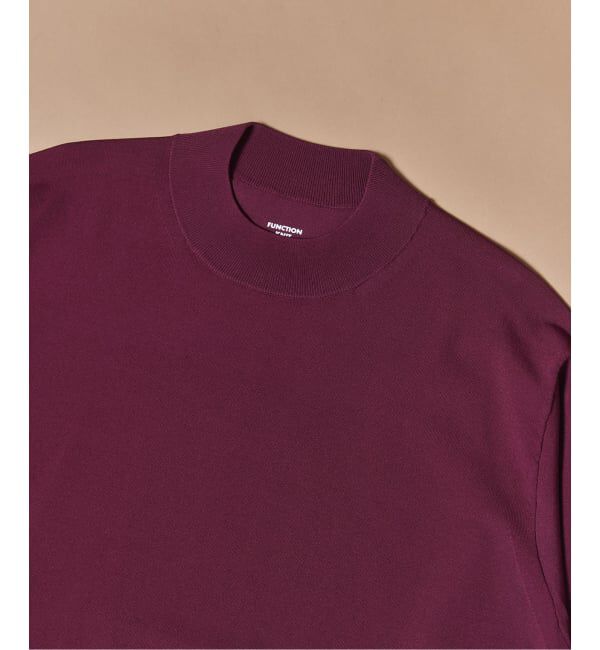 EDIFICE「&rdquo;MULTI FUNCTION&rdquo; モックネックニット」|ニット・セーター|