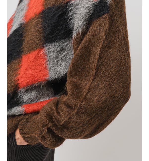 EDIFICE「DELSOL(デルソル) 別注 アーガイル ニット」|ニット・セーター|