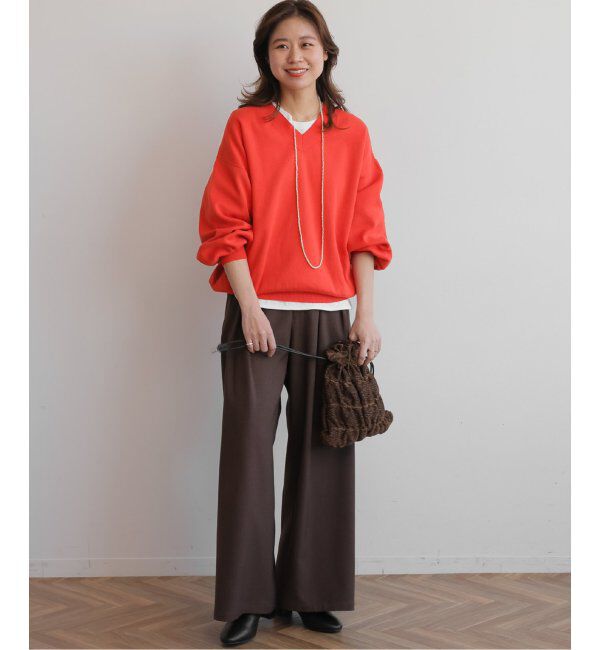 JOURNAL STANDARD relume「コットンフルニードルVネックプルオーバー」|ニット・セーター|