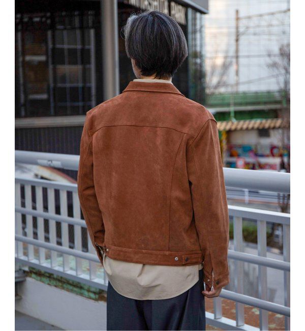 JOURNAL STANDARD「LEVI&rsquo;S(R) / リーバイス(R) 別注 TYPE III スエード トラッカージャケット」|ライダースジャケット|