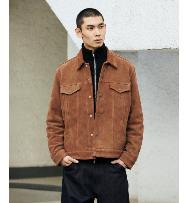 JOURNAL STANDARD「LEVI&rsquo;S(R) / リーバイス(R) 別注 TYPE III スエード トラッカージャケット」|ライダースジャケット|