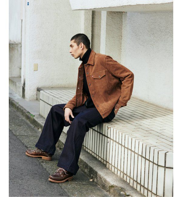 JOURNAL STANDARD「LEVI&rsquo;S(R) / リーバイス(R) 別注 TYPE III スエード トラッカージャケット」|ライダースジャケット|