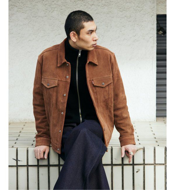 JOURNAL STANDARD「LEVI&rsquo;S(R) / リーバイス(R) 別注 TYPE III スエード トラッカージャケット」|ライダースジャケット|