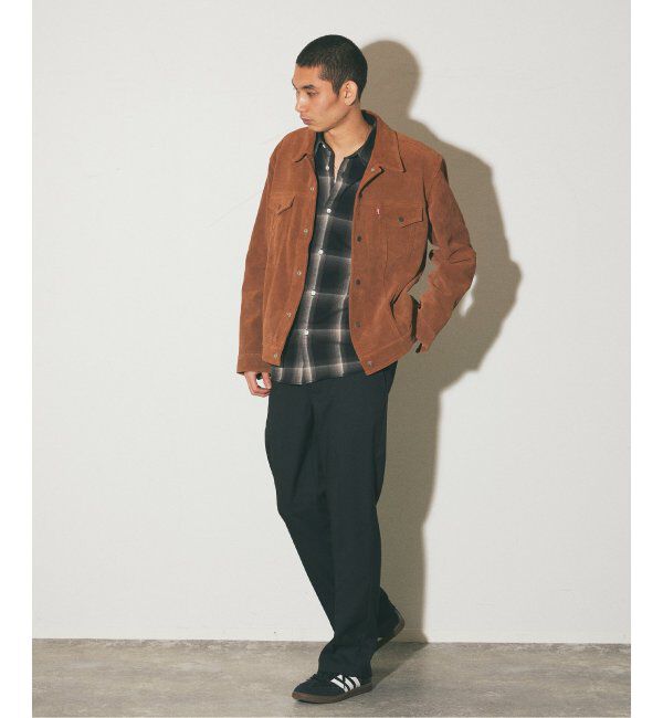 JOURNAL STANDARD「LEVI&rsquo;S(R) / リーバイス(R) 別注 TYPE III スエード トラッカージャケット」|ライダースジャケット|