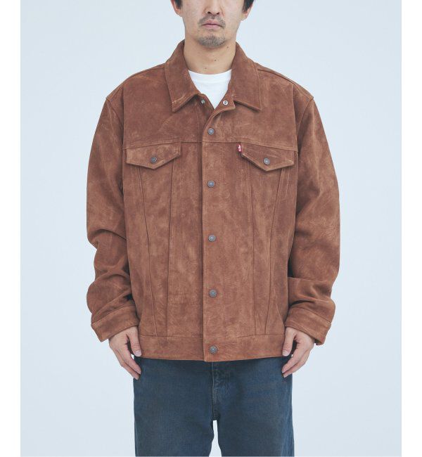 JOURNAL STANDARD「LEVI&rsquo;S(R) / リーバイス(R) 別注 TYPE III スエード トラッカージャケット」|ライダースジャケット|