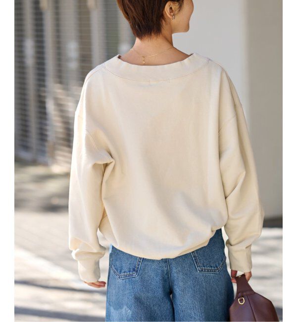 JOURNAL STANDARD relume「ロゴ刺繍Vネックスウェット」|スウェット・ジャージ|