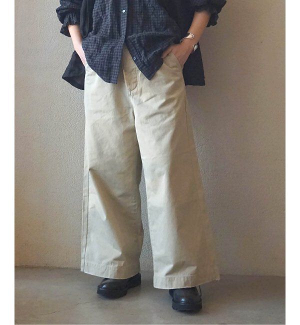 journal standard luxe「ドライワッシャー ワイドチノ」|チノ|