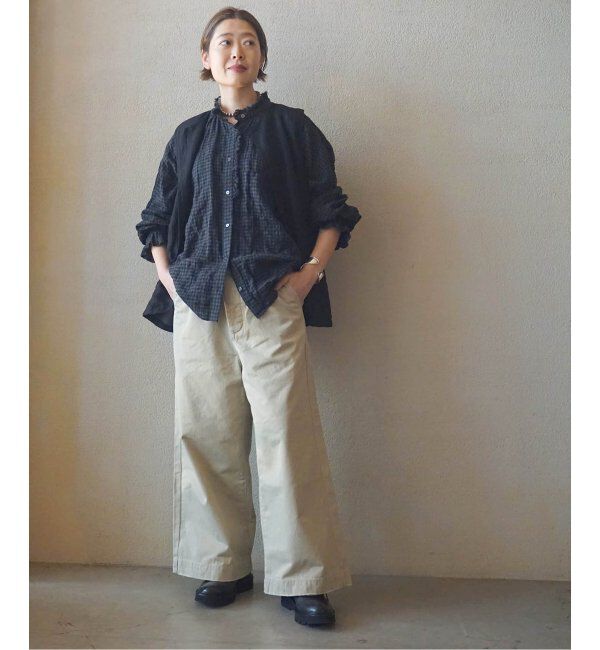 journal standard luxe「ドライワッシャー ワイドチノ」|チノ|