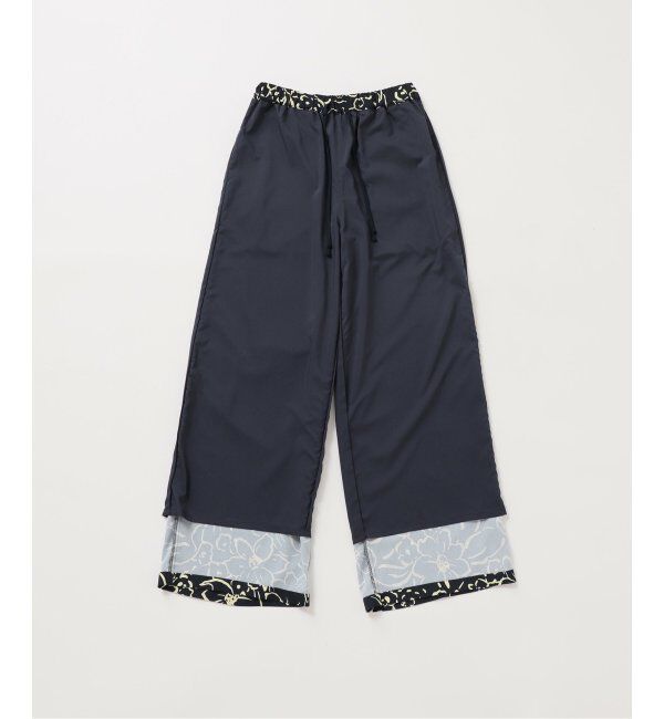JOURNAL STANDARD relume「ラインフラワーイージーパンツ」|スラックス|