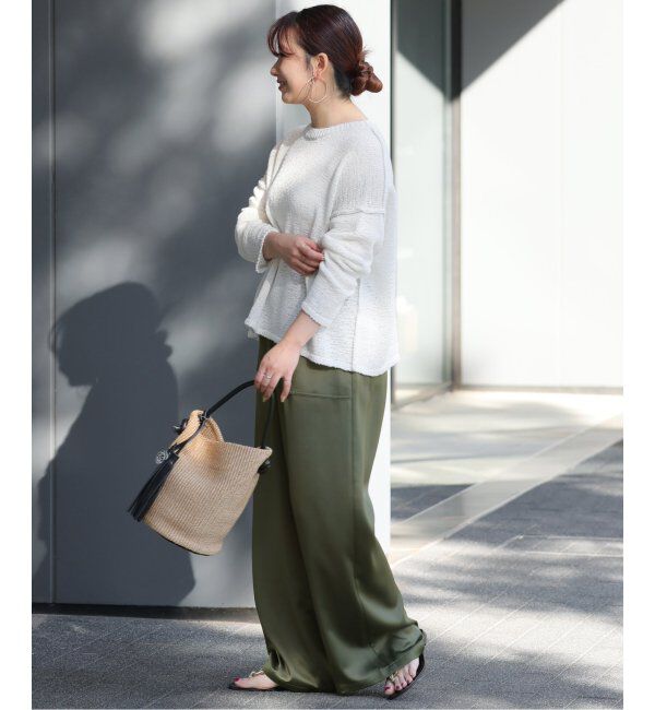 JOURNAL STANDARD relume「サテンベイカーパンツ」|その他|