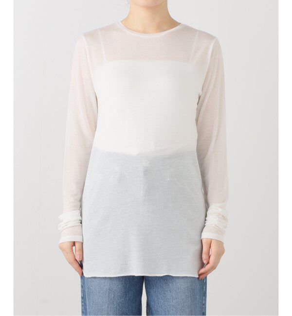 journal standard luxe「シアージャージ クルーネックプルオーバー」|Tシャツ・カットソー|