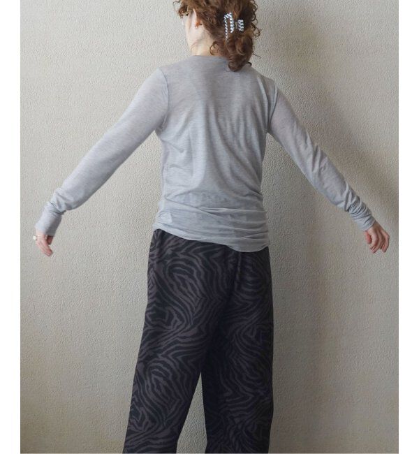 journal standard luxe「シアージャージ クルーネックプルオーバー」|Tシャツ・カットソー|