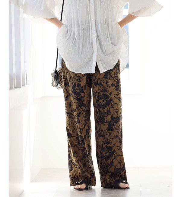 JOURNAL STANDARD relume「《追加》コントラストフラワープリントパンツ」|その他|
