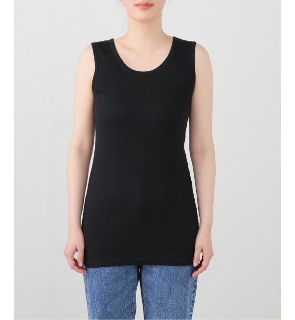 journal standard luxe「テレコ タンクトップ」|タンクトップ|ブラック