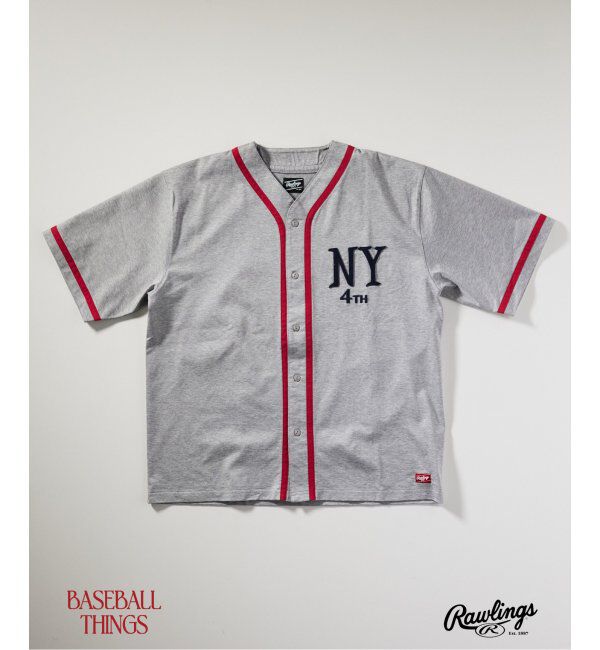 JOURNAL STANDARD relume「Rawlings / ローリングス 別注 BASEBALL SHIRT」|シャツ・ブラウス|レッド