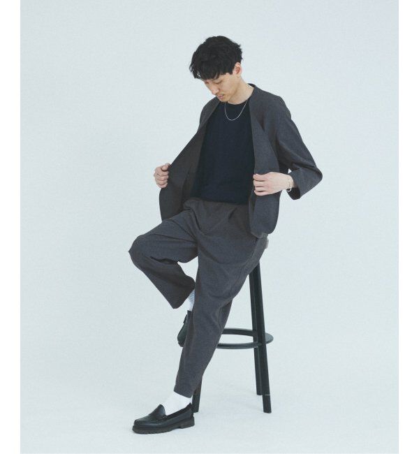 JOURNAL STANDARD「&rdquo;吸水速乾 / 通気性&rdquo; EVALET ストレッチ 1タックパンツ / セットアップ対応」|スラックス|