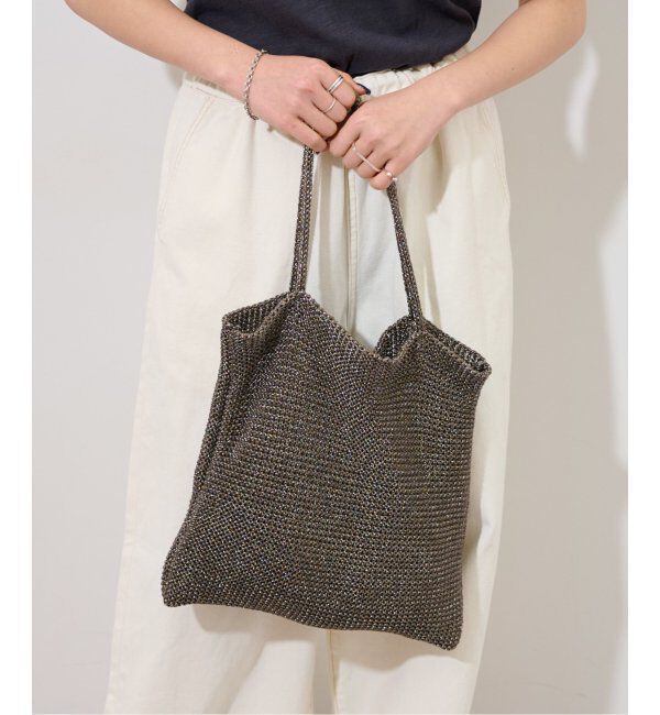 JOURNAL STANDARD relume「《追加》RELUME ラメアミトート」|トートバッグ|