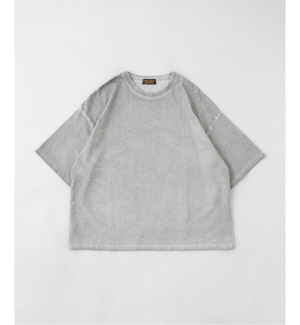 J.S.Homestead「J.S.Homestead / コールドダイ ダメージネックTシャツ」|Tシャツ・カットソー|