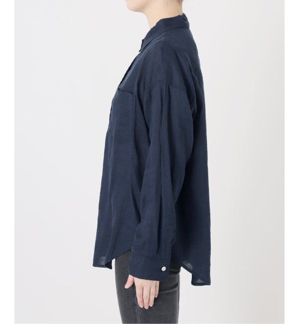 JOURNAL STANDARD relume「《追加》手洗い可 / カラーリネンオーバーサイズシャツ」|シャツ・ブラウス|