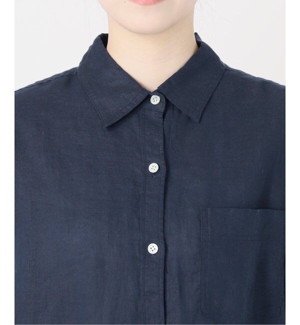 JOURNAL STANDARD relume「《追加》手洗い可 / カラーリネンオーバーサイズシャツ」|シャツ・ブラウス|