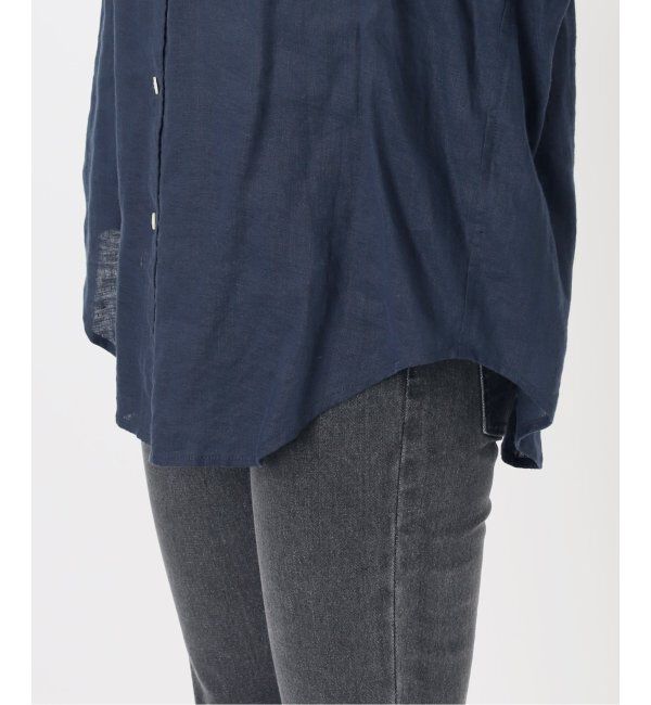 JOURNAL STANDARD relume「《追加》手洗い可 / カラーリネンオーバーサイズシャツ」|シャツ・ブラウス|