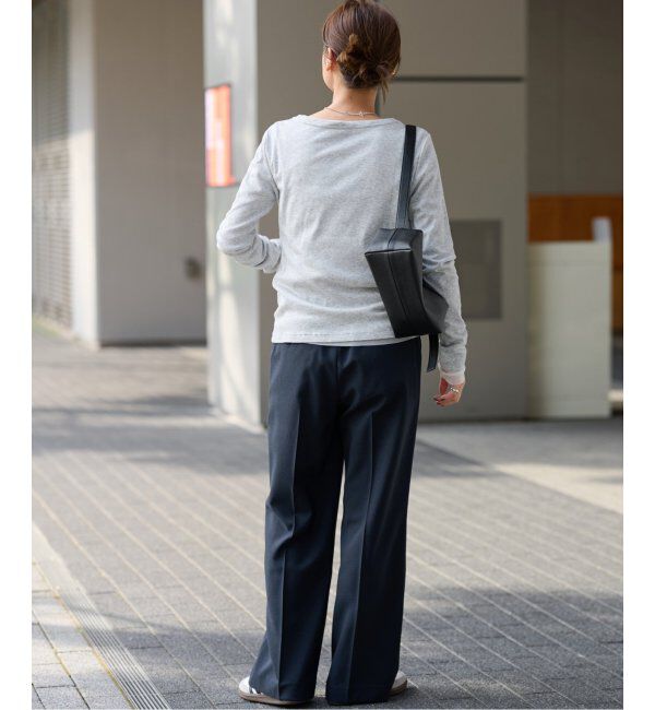 JOURNAL STANDARD relume「《WEB限定追加6》マットウースフレアタックパンツ」|スラックス|