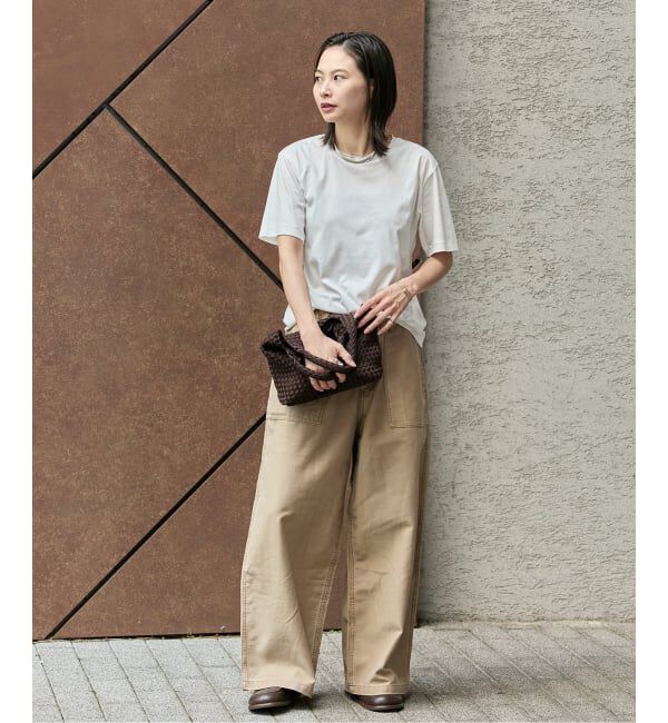 JOURNAL STANDARD「《追加2》汗ジミ防止ナノシアハーフスリーブT」|Tシャツ・カットソー|