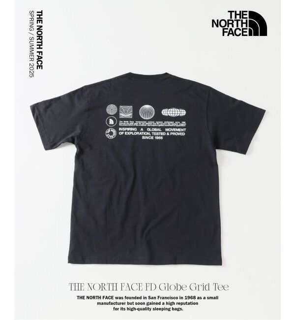 JOURNAL STANDARD relume「THE NORTH FACE / ザ ノースフェイス フラッシュドライ グローブ グリッド T」|Tシャツ・カットソー|ブラック