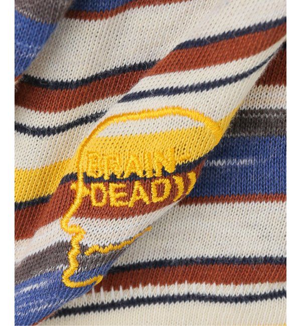 Oriens JOURNAL STANDARD「【BRAIN DEAD/ブレインデッド】 TONI STRIPE T-SHIRT T00004357D225」|Tシャツ・カットソー|