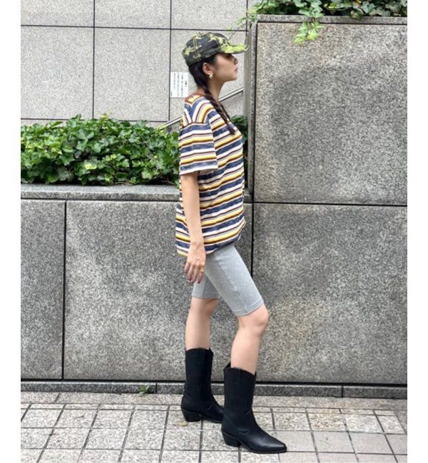 Oriens JOURNAL STANDARD「【BRAIN DEAD/ブレインデッド】 TONI STRIPE T-SHIRT T00004357D225」|Tシャツ・カットソー|