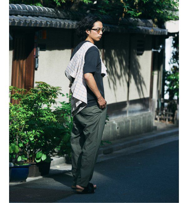 JOURNAL STANDARD relume「ヨーロピアンフラックス ガーメントダイ スクエアイージーパンツ」|その他|