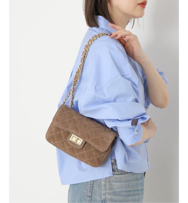 journal standard L'essage「【AULENTTI/オウレンティ】スエードチェーンBAG：ショルダーバッグ」|ショルダー・メッセンジャー|
