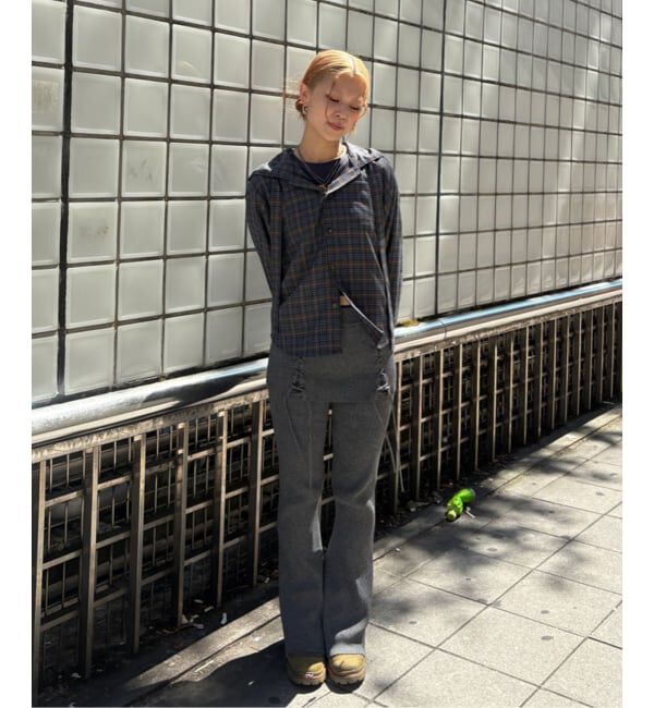 Oriens JOURNAL STANDARD「チェックフーディーシャツ」|シャツ・ブラウス|