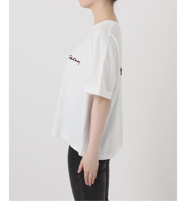 JOURNAL STANDARD relume「刺繍ロゴハーフスリーブT」|Tシャツ・カットソー|