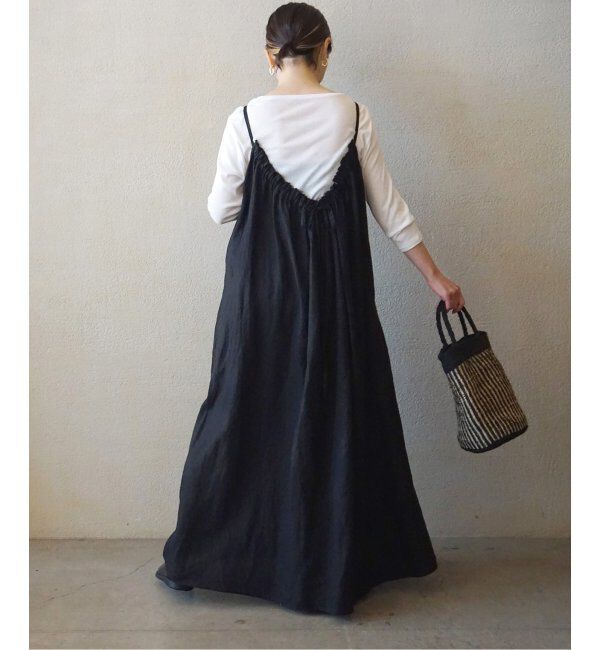 journal standard luxe「リネン キャミワンピース」|ワンピース|