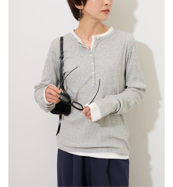 JOURNAL STANDARD relume「ソフトテレコヘンリープルオーバー」|Tシャツ・カットソー|