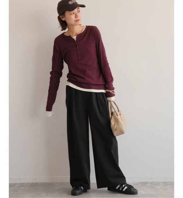 JOURNAL STANDARD relume「ソフトテレコヘンリープルオーバー」|Tシャツ・カットソー|