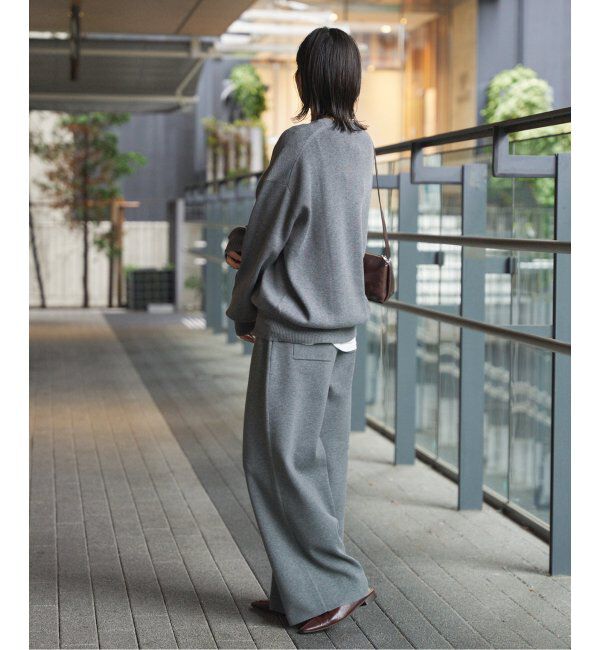 JOURNAL STANDARD「《WEB限定追加》ウォッシャブルTEXBRIDクループルオーバー」|ニット・セーター|