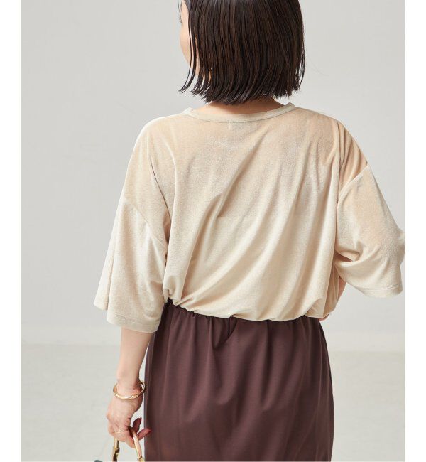 journal standard L'essage「ベロアTシャツ」|Tシャツ・カットソー|