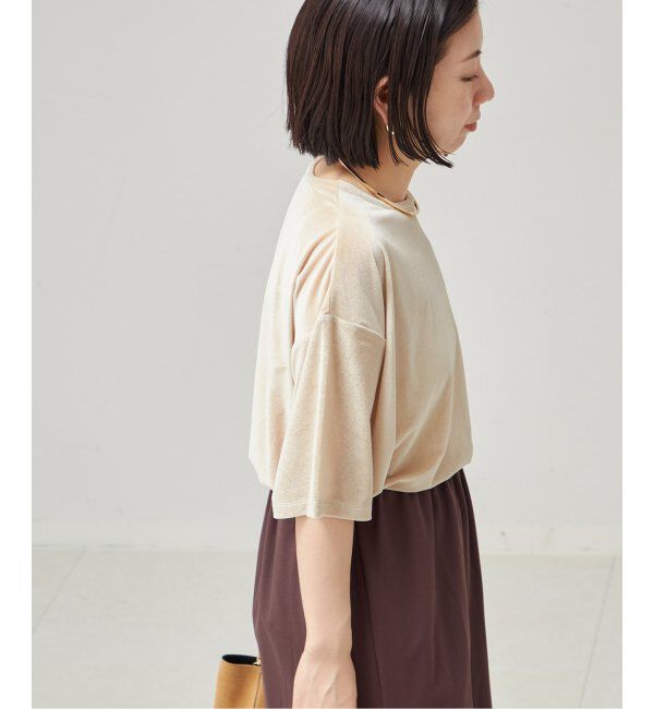 journal standard L'essage「ベロアTシャツ」|Tシャツ・カットソー|
