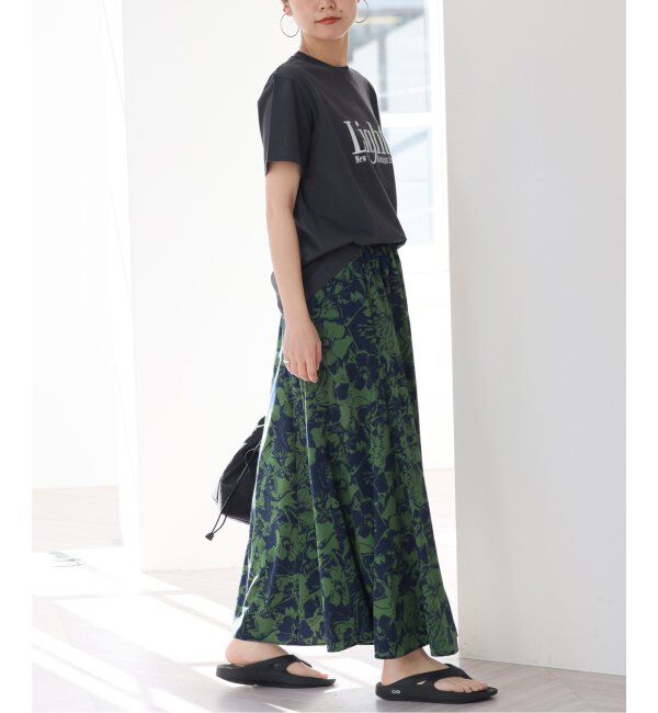 JOURNAL STANDARD relume「《WEB限定追加2》コントラストフラワープリントスカート」|スカート|