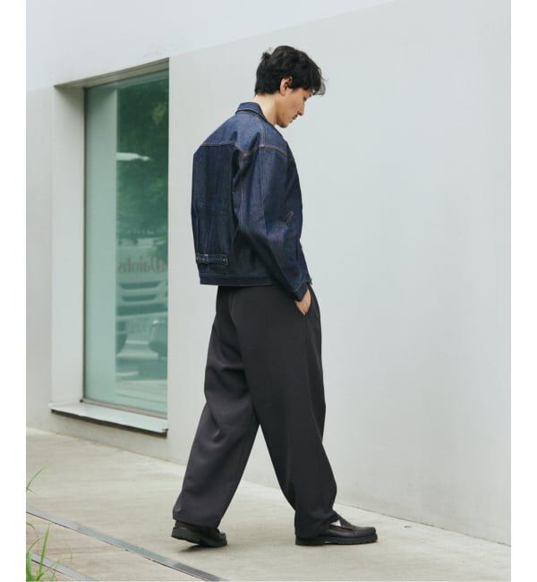 JOURNAL STANDARD「ダブル クロス オーバー パンツ」|スラックス|